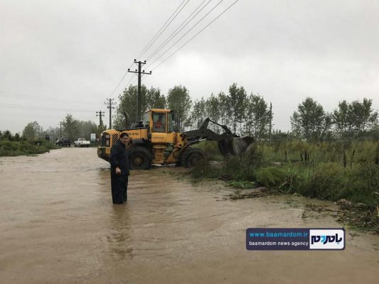 تدبیر شهردار جوان لنگرود در مهار آبگرفتگی‌های بارش شدید باران 11 - تدبیر شهردار جوان لنگرود شهر را از ونیز شدن نجات داد + گزارش تصویری - آب گرفتگی
