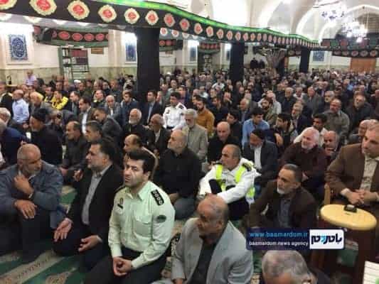نماز جمعه لاهیجان 6 - اگر واقعا برجام بد بود آمریکا باید جشن می‌گرفت پس چرا انقدر ناراحت است؟ | سپاه پاسداران نور چشم مردم است - امام جمعه لاهیجان