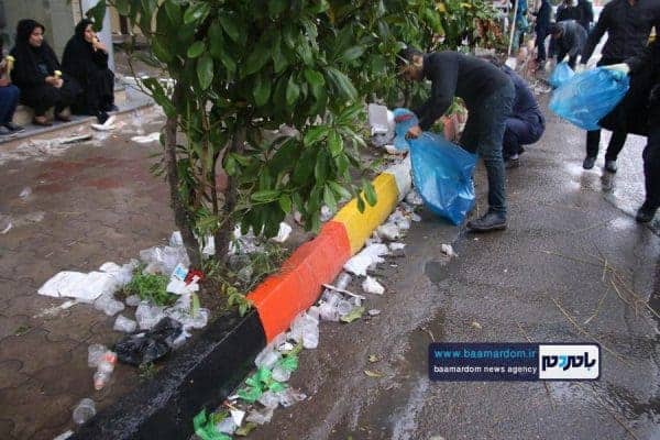پاکسازی خیابان‌های آستانه اشرفیه از زباله 18 - پاکسازی خیابان‌های آستانه اشرفیه از زباله | گزارش تصویری - آستانه