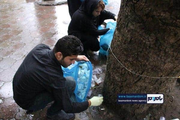 پاکسازی خیابان‌های آستانه اشرفیه از زباله 26 - پاکسازی خیابان‌های آستانه اشرفیه از زباله | گزارش تصویری - آستانه