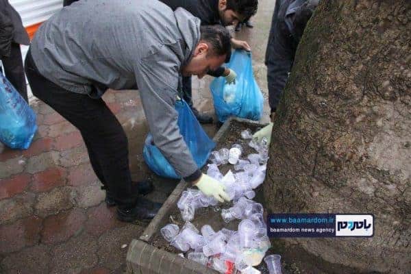 پاکسازی خیابان‌های آستانه اشرفیه از زباله 29 - پاکسازی خیابان‌های آستانه اشرفیه از زباله | گزارش تصویری - آستانه