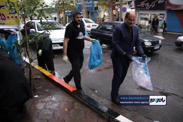 پاکسازی خیابان‌های آستانه اشرفیه از زباله 32 - پاکسازی خیابان‌های آستانه اشرفیه از زباله | گزارش تصویری - آستانه
