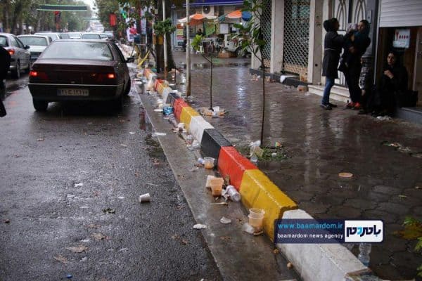 پاکسازی خیابان‌های آستانه اشرفیه از زباله 37 - پاکسازی خیابان‌های آستانه اشرفیه از زباله | گزارش تصویری - آستانه