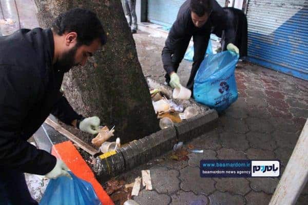 پاکسازی خیابان‌های آستانه اشرفیه از زباله 38 - پاکسازی خیابان‌های آستانه اشرفیه از زباله | گزارش تصویری - آستانه