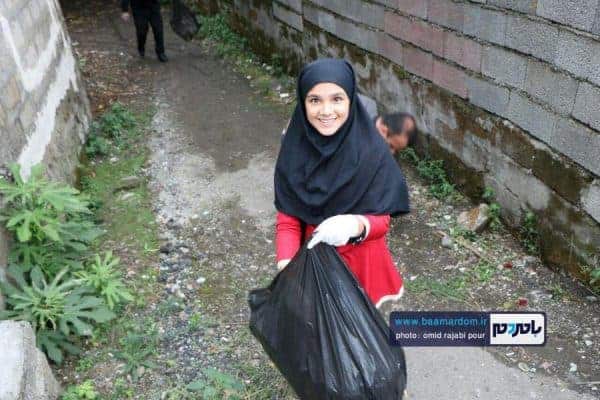 پاکسازی سطح شهر رحیم آباد از زباله 38 - پاکسازی سطح شهر رحیم آباد از زباله توسط دوستداران محیط زیست | گزارش تصویری - \h;shcd
