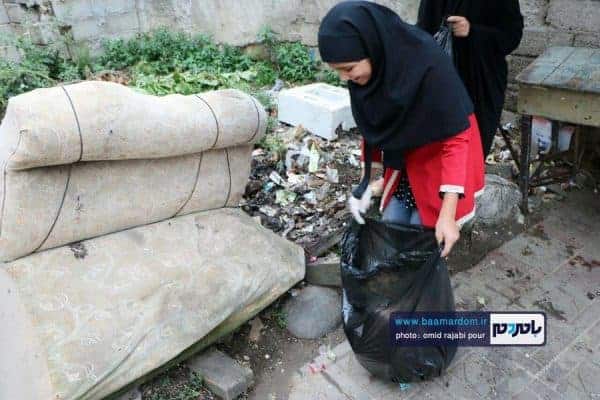 پاکسازی سطح شهر رحیم آباد از زباله 7 - پاکسازی سطح شهر رحیم آباد از زباله توسط دوستداران محیط زیست | گزارش تصویری - \h;shcd