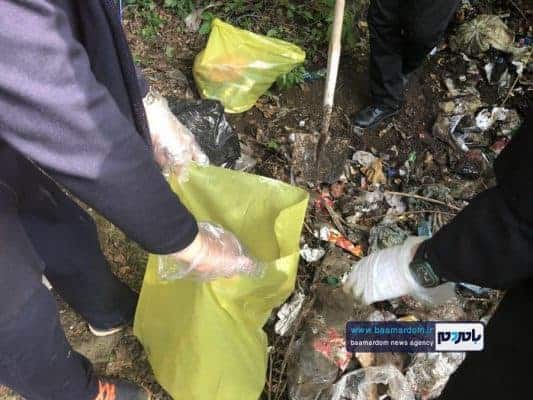 پاکسازی مسیرهای منتهی به بام سبز لاهیجان از زباله 16 - پاکسازی مسیرهای منتهی به بام سبز لاهیجان از زباله | گزارش تصویری - باران لاهیجان