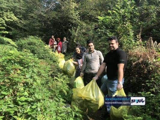 پاکسازی مسیرهای منتهی به بام سبز لاهیجان از زباله 18 - پاکسازی مسیرهای منتهی به بام سبز لاهیجان از زباله | گزارش تصویری - باران لاهیجان