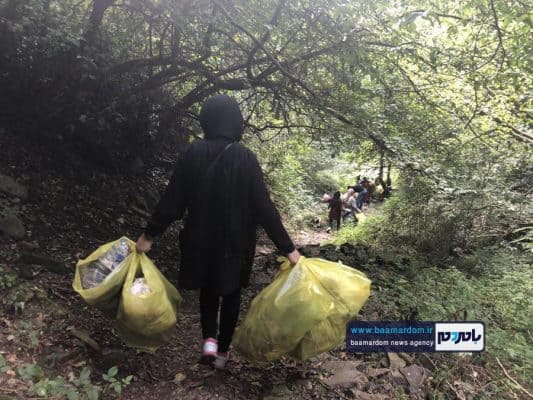 پاکسازی مسیرهای منتهی به بام سبز لاهیجان از زباله 25 - پاکسازی مسیرهای منتهی به بام سبز لاهیجان از زباله | گزارش تصویری - باران لاهیجان