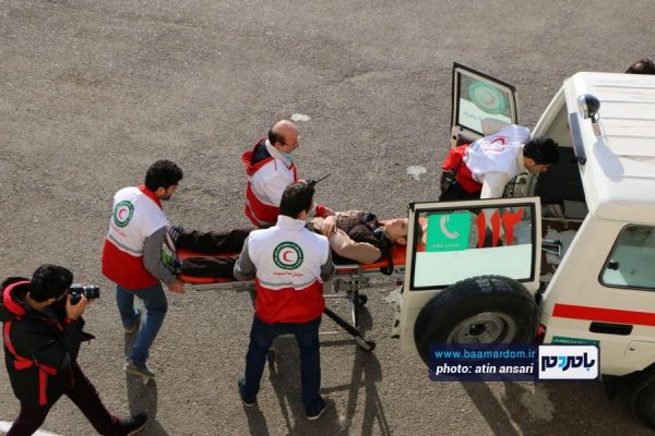 مانور سراسری آمادگی مقابل زلزله در لاهیجان 6 600x400 - مانور سراسری آمادگی مقابل زلزله در لاهیجان | گزارش تصویری