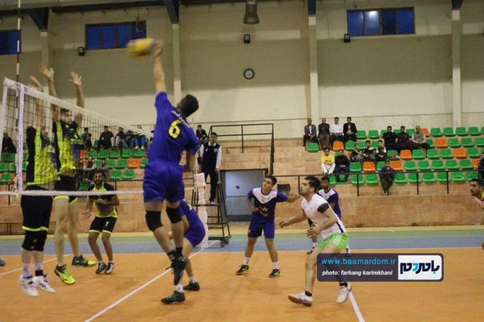 گزارش تصویری دیدار هیات والیبال لاهیجان و شهرداری لنگرود