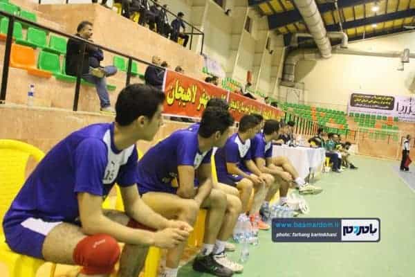 بازی والیبال لاهیجان لنگرود 5 - گزارش تصویری دیدار هیات والیبال لاهیجان و شهرداری لنگرود - شهرداری لنگرود
