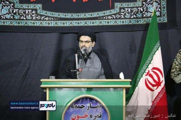 حجت ااسلام و المسلمین میرحسینی اشکوری 1 - برپایی ایستگاه همه واقف باشیم در لاهیجان + گزارش تصویری - اوقاف لاهیجان