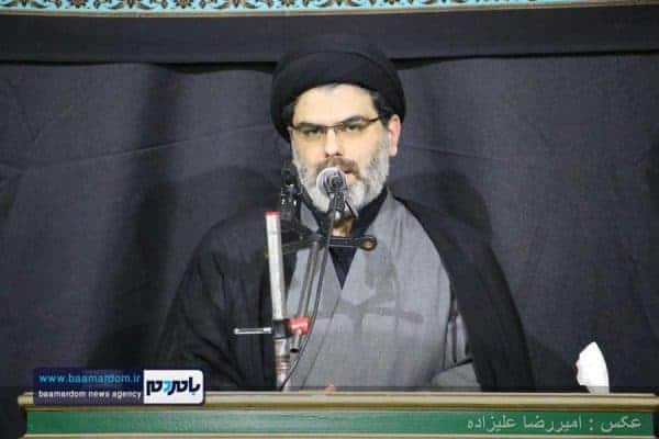 حجت ااسلام و المسلمین میرحسینی اشکوری 2 - برپایی ایستگاه همه واقف باشیم در لاهیجان + گزارش تصویری - اوقاف لاهیجان