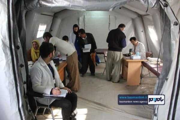 حضور تیم اعزامی دانشگاه علوم پزشکی گیلان در بیمارستان صحرایی ثلاث کرمانشاه 1 - حضور تیم اعزامی دانشگاه علوم پزشکی گیلان در بیمارستان صحرایی ثلاث کرمانشاه + عکس و فیلم - بیمارستان صحرایی منطقه ثلاث کرمانشاه