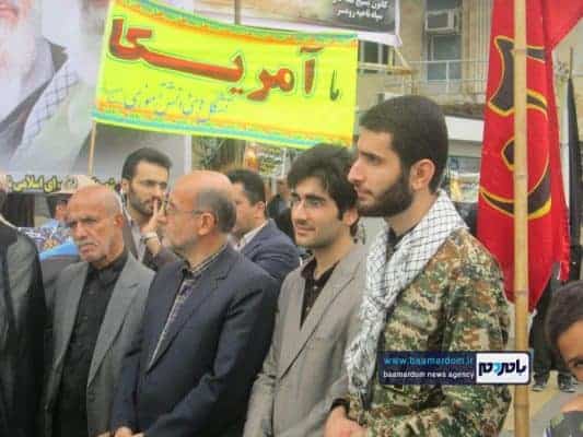 راهپیمایی با شکوه ۱۳ آبان در رودسر 22 - راهپیمایی با شکوه ۱۳ آبان در رودسر برگزار شد + تصاویر - 13 آبان