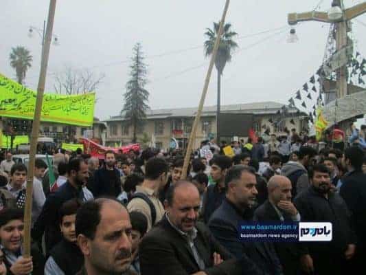 راهپیمایی با شکوه ۱۳ آبان در رودسر 23 - راهپیمایی با شکوه ۱۳ آبان در رودسر برگزار شد + تصاویر - 13 آبان