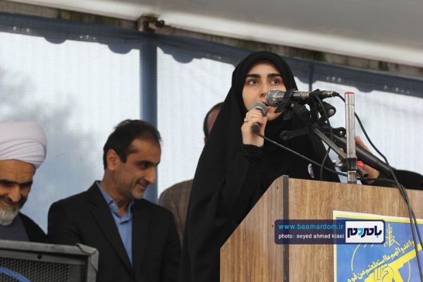 راهپیمایی با شکوه ۱۳ آبان در لاهیجان 56 - راهپیمایی با شکوه ۱۳ آبان در لاهیجان برگزار شد | گزارش تصویری - 13 آبان