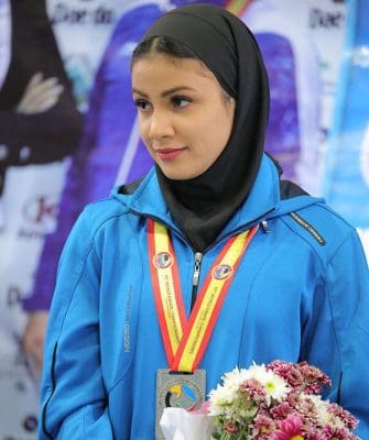 سارا بهمن یار 1 - كولاك بهمن‌يار در ليگ جهانی كاراته ژاپن و صعود به فينال رقابت‌ها - سارا بهمن يار