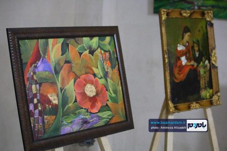 برپایی نمایشگاه نقاشی بر بال پروانه در لاهیجان 1 - برپایی نمایشگاه نقاشی بر بال پروانه در لاهیجان | گزارش تصویری و گفت و گو - بر بال پروانه