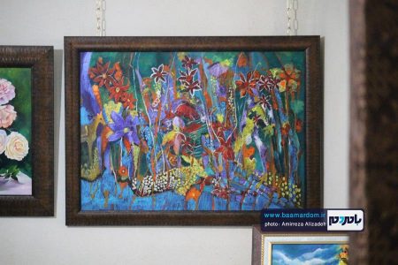 برپایی نمایشگاه نقاشی بر بال پروانه در لاهیجان 12 - برپایی نمایشگاه نقاشی بر بال پروانه در لاهیجان | گزارش تصویری و گفت و گو - بر بال پروانه