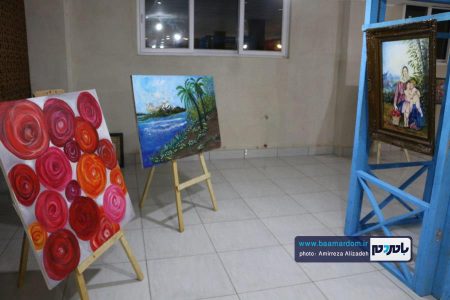 برپایی نمایشگاه نقاشی بر بال پروانه در لاهیجان 2 - برپایی نمایشگاه نقاشی بر بال پروانه در لاهیجان | گزارش تصویری و گفت و گو - بر بال پروانه