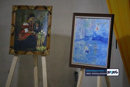 برپایی نمایشگاه نقاشی بر بال پروانه در لاهیجان 20 - برپایی نمایشگاه نقاشی بر بال پروانه در لاهیجان | گزارش تصویری و گفت و گو - بر بال پروانه