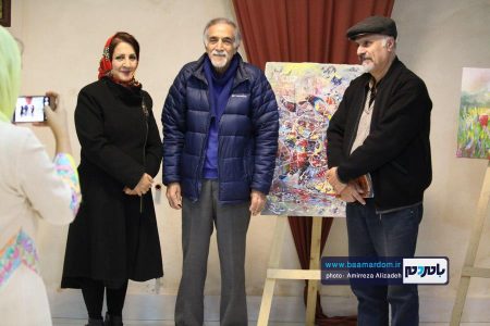 برپایی نمایشگاه نقاشی بر بال پروانه در لاهیجان 22 - برپایی نمایشگاه نقاشی بر بال پروانه در لاهیجان | گزارش تصویری و گفت و گو - بر بال پروانه