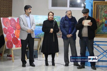 برپایی نمایشگاه نقاشی بر بال پروانه در لاهیجان 23 - برپایی نمایشگاه نقاشی بر بال پروانه در لاهیجان | گزارش تصویری و گفت و گو - بر بال پروانه
