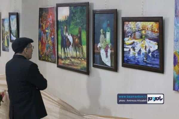 برپایی نمایشگاه نقاشی بر بال پروانه در لاهیجان 5 - برپایی نمایشگاه نقاشی بر بال پروانه در لاهیجان | گزارش تصویری و گفت و گو - بر بال پروانه