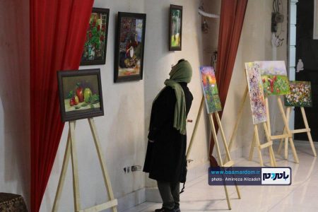 برپایی نمایشگاه نقاشی بر بال پروانه در لاهیجان 6 - برپایی نمایشگاه نقاشی بر بال پروانه در لاهیجان | گزارش تصویری و گفت و گو - بر بال پروانه