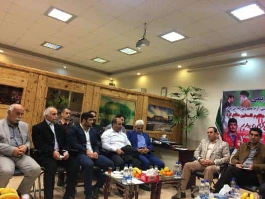 تجلیل از علیرضا كريمی پهلوان و قهرمان نامی كشتی ایران در لاهیجان 1 - برگزاری مراسم تجلیل از علیرضا كريمی پهلوان و قهرمان نامی كشتی ایران در لاهیجان - بامردم