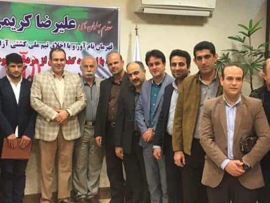 تجلیل از علیرضا كريمی پهلوان و قهرمان نامی كشتی ایران در لاهیجان 3 - برگزاری مراسم تجلیل از علیرضا كريمی پهلوان و قهرمان نامی كشتی ایران در لاهیجان - بامردم
