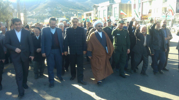 راهپیمایی نمازگزاران جمعه در سراسر استان گیلان 7 - راهپیمایی نمازگزاران جمعه در سراسر استان گیلان به روایت تصویر -