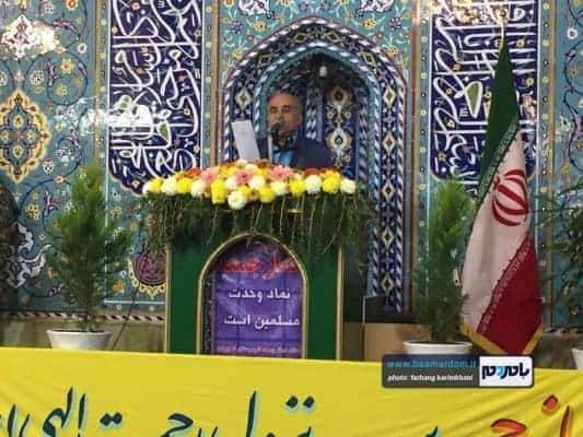 نماز جمعه لاهیجان 15 - نباید مردم را مایوس کنیم | انقدر از دانشجویان بد نگویید + گزارش تصویری - امام جمعه لاهیجان