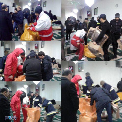 امدادرسانی هلال احمرگیلان به ۷۵۰ مسافر و رهاسازی ۱۱۱خودرو گرفتار در برف