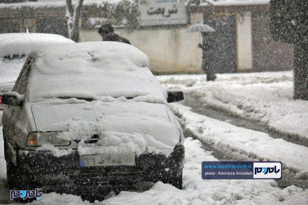 تصاویر بسیار زیبا و دیدنی از منظره‌های برفی در لاهیجان 3 - تصاویر بسیار زیبا و دیدنی از منظره‌های برفی در لاهیجان - امیررضا علیزاده