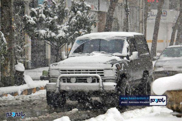 تصاویر بسیار زیبا و دیدنی از منظره‌های برفی در لاهیجان 5 - تصاویر بسیار زیبا و دیدنی از منظره‌های برفی در لاهیجان - امیررضا علیزاده