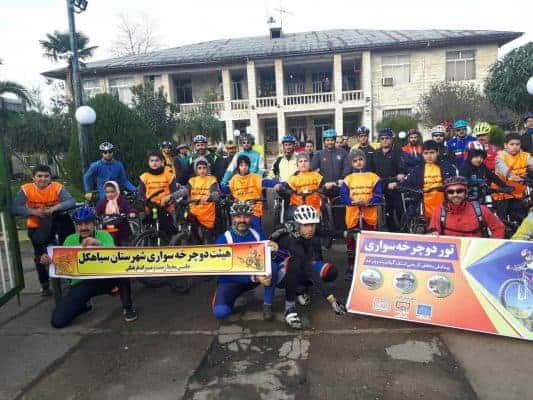 تور دوچرخه سواری پیمایش بناهای تاریخی سیاهکل 7 - برگزاری تور دوچرخه سواری پیمایش بناهای تاریخی سیاهکل + تصاویر - تور سیاهکل