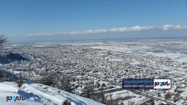 زیبایی‌های منطقه هفت‌پیچ لاهیجان پس از بارش اولین برف 20 - زیبایی‌های منطقه هفت‌پیچ لاهیجان پس از بارش اولین برف زمستانی - برف
