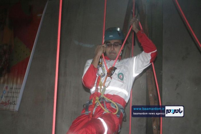نخستین دوره مسابقات صعود و فرود راپل یومارکشی در لاهیجان برگزار شد + تصاویر