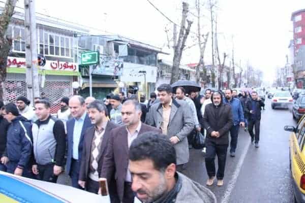 پیاده روی خانوادگی روز هوای پاک5بهمن96 11 - پیاده‌روی خانوادگی در آستانه‌اشرفیه برگزار شد + تصاویر - آستانه‌اشرفیه