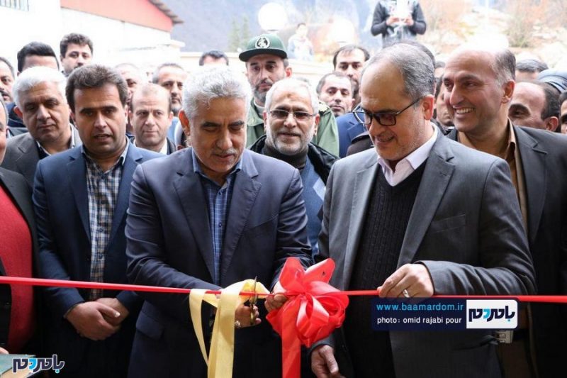 افتتاح اولین و مجهزترین کارخانه فرآوری فندق و گیاهان دارویی در اشکور رحیم آباد + تصاویر
