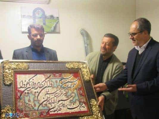 حضور علی اصغر جمشید نژاد معاون سیاسی و امنیتی استاندار گیلان 12 - معاون استاندار گیلان اولین روز کاری اش را مهمان مردم رودسر بود | گزارش تصویری - با مردم