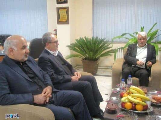 حضور علی اصغر جمشید نژاد معاون سیاسی و امنیتی استاندار گیلان 4 - معاون استاندار گیلان اولین روز کاری اش را مهمان مردم رودسر بود | گزارش تصویری - با مردم