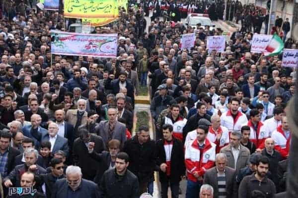 راهپیمایی باشکوه ۲۲ بهمن در آستانه اشرفیه 11 - راهپیمایی باشکوه ۲۲ بهمن در آستانه اشرفیه برگزار شد + گزارش تصویری - 22 بهمن
