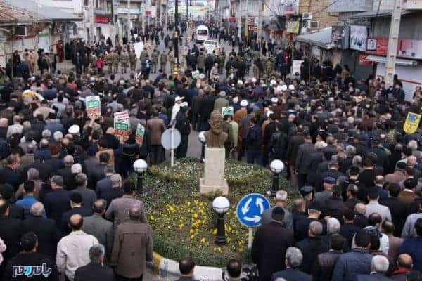 راهپیمایی باشکوه ۲۲ بهمن در آستانه اشرفیه 12 - راهپیمایی باشکوه ۲۲ بهمن در آستانه اشرفیه برگزار شد + گزارش تصویری - 22 بهمن