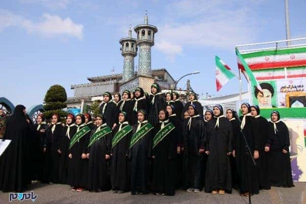 راهپیمایی باشکوه ۲۲ بهمن در آستانه اشرفیه 20 - راهپیمایی باشکوه ۲۲ بهمن در آستانه اشرفیه برگزار شد + گزارش تصویری - 22 بهمن