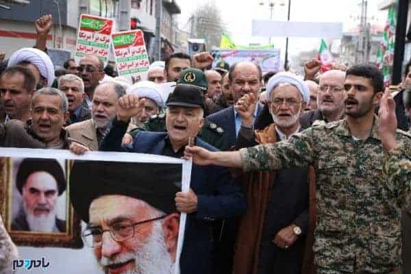 راهپیمایی باشکوه ۲۲ بهمن در آستانه اشرفیه 3 - راهپیمایی باشکوه ۲۲ بهمن در آستانه اشرفیه برگزار شد + گزارش تصویری - 22 بهمن