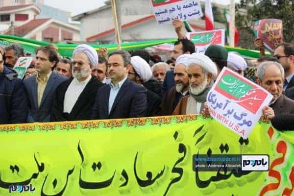 راهپیمایی ۲۲ بهمن در لاهیجان 4 - راهپیمایی ۲۲ بهمن در لاهیجان برگزار شد | گزارش تصویری - 22 بهمن